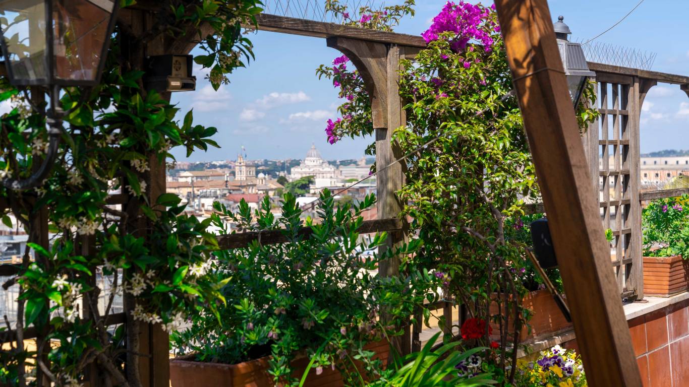 Hotel Diana Rome Roof Garden Official Site